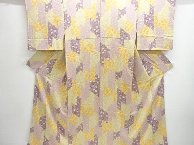 JAPANESE KIMONO / KOMON / FLOWER 